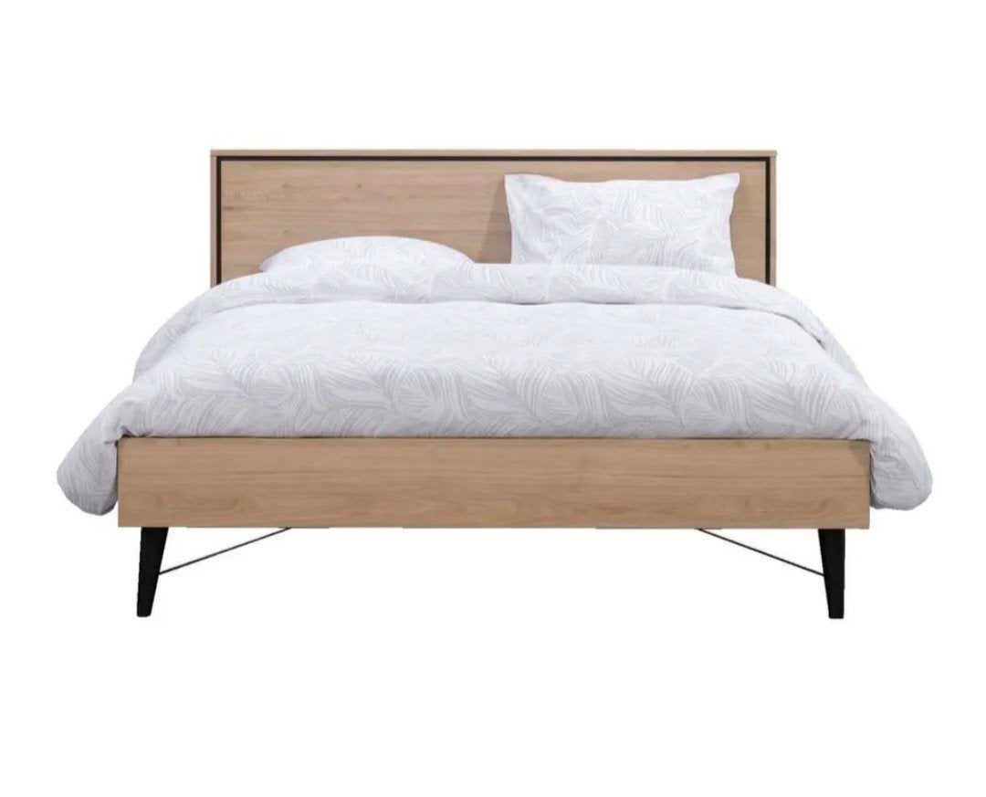 Bed Kansas 180x200, Ophalen, Tweepersoons, Zo goed als nieuw, 180 cm