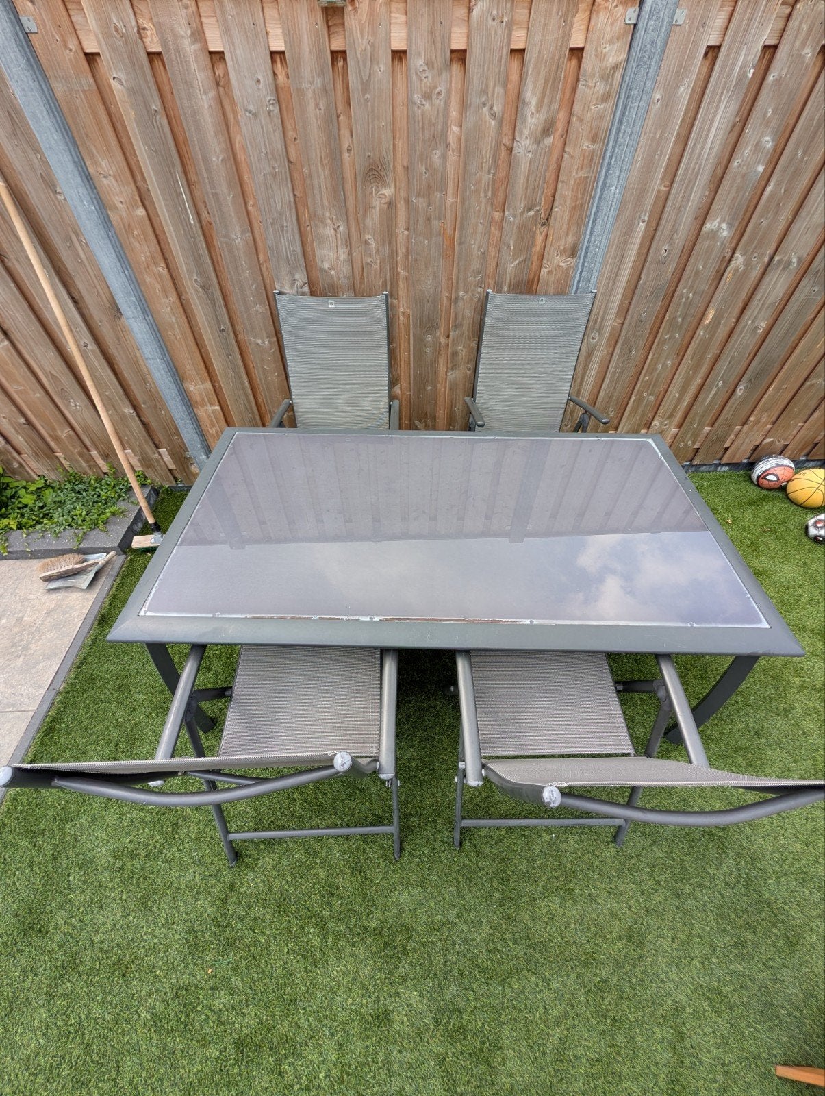 Tuin tafel, Ophalen of Verzenden, Gebruikt, Veranda