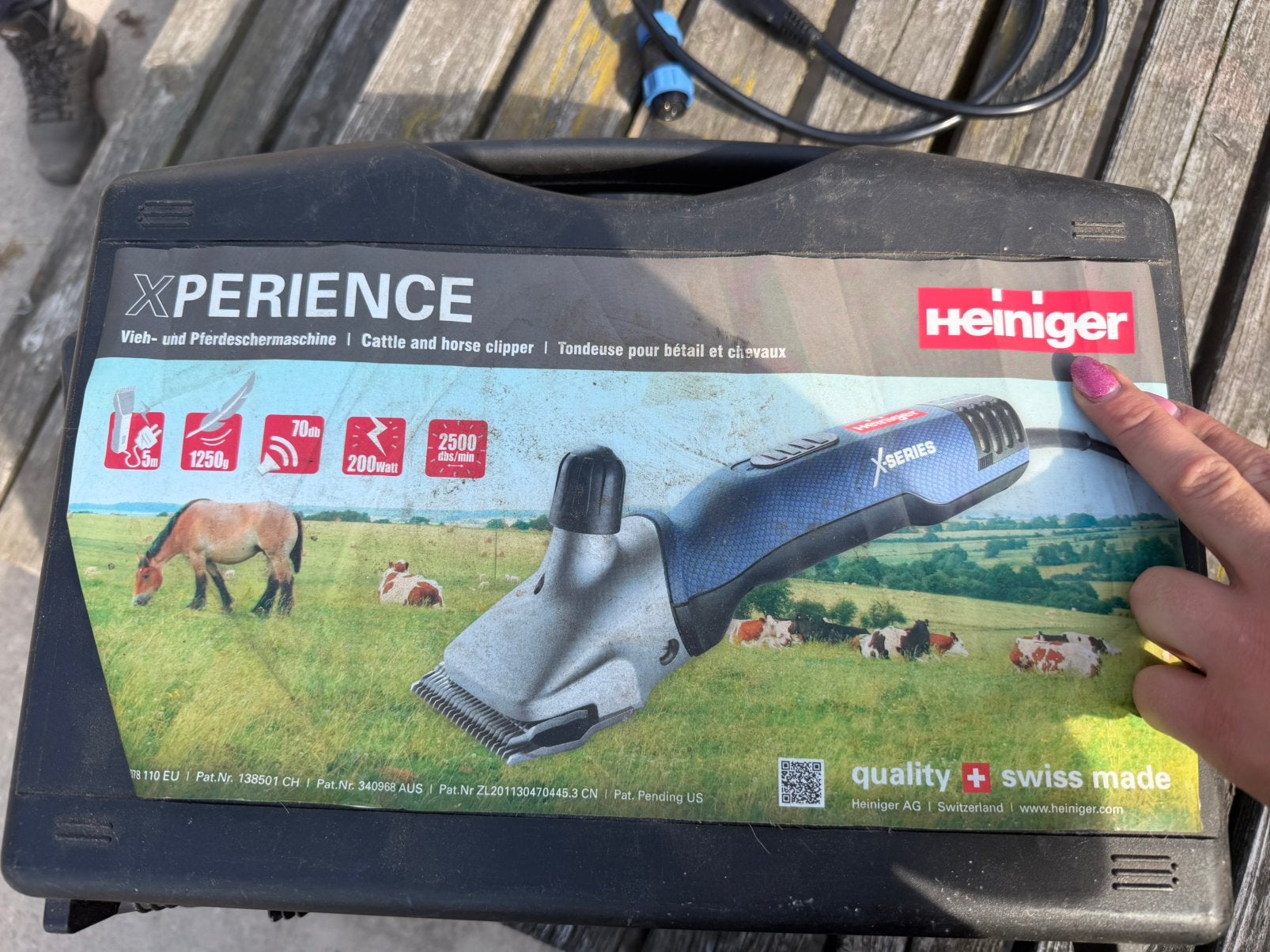 Heiniger scheerapparaat, Heiniger, Ophalen of Verzenden, Zo goed als nieuw, Scheerapparatuur
