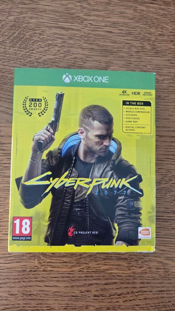 Cyberpunk 2077 XBOX ONE - Day One edition, Vanaf 18 jaar, 1 speler, Ophalen of Verzenden, Zo goed als nieuw