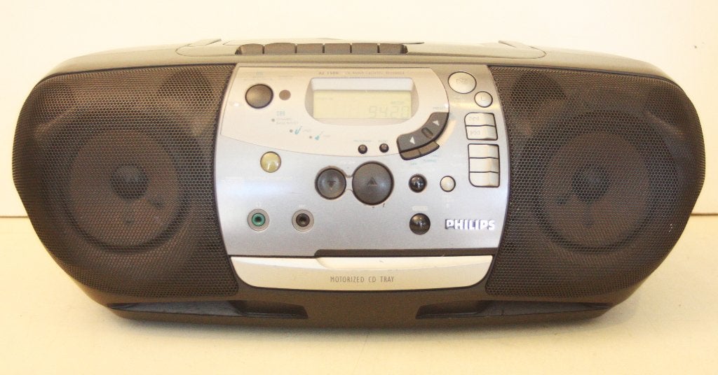 Philips Radio-CD-Cassette Recorder / Made In Holland, Philips, Draagbaar, Ophalen of Verzenden, Tuner of Radio