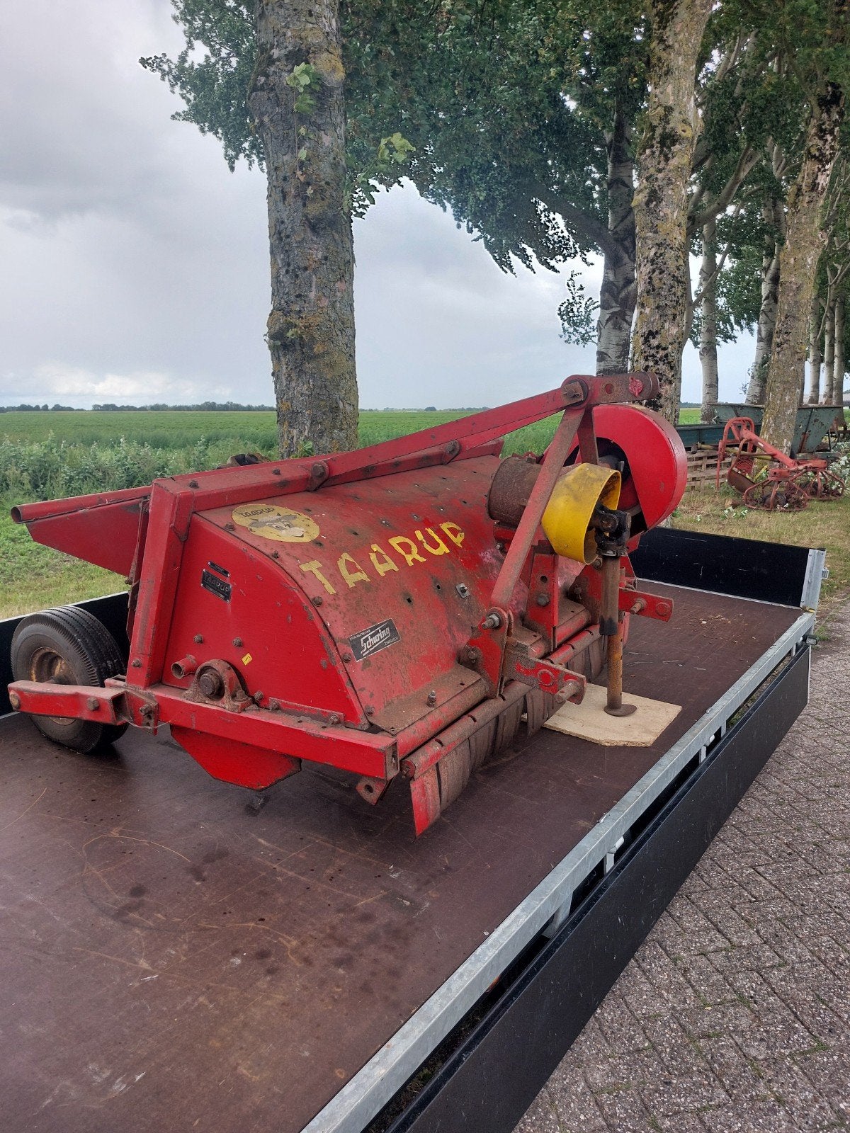 taarup hakselaar kleppelmaaier Schutlichter plantenrooier, Ophalen, Zo goed als nieuw