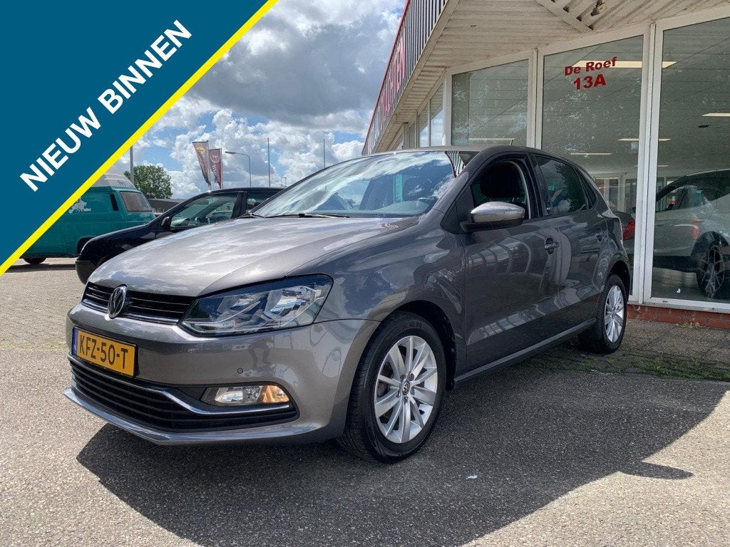 Volkswagen Polo 1.2 TSI Sound Editie (bj 2017), Auto's, Stof, Gebruikt, Euro 6, 4 cilinders