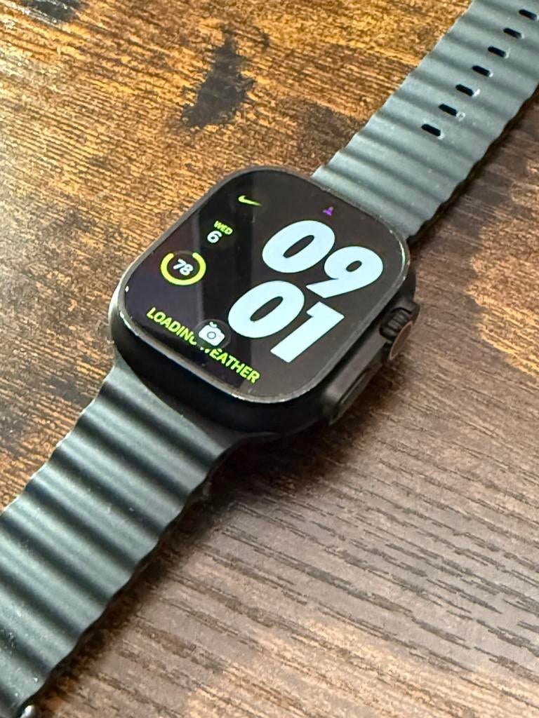 Apple Watch Ultra 3 - 49mm Titanium - GPS + Cellular, Afstand, Zwart, IOS, Ophalen of Verzenden