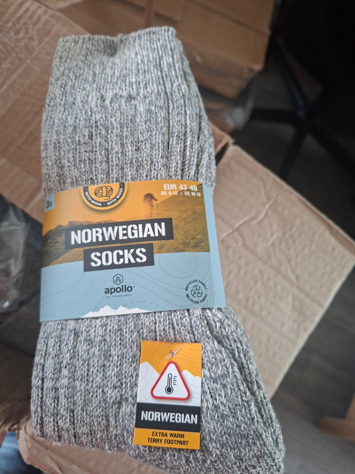 Warme Noorse sokken per 3 paar €5 - Ideaal voor koude dagen, Kleding | Heren, Sokken en Kousen, Ophalen, Overige kleuren, Nieuw