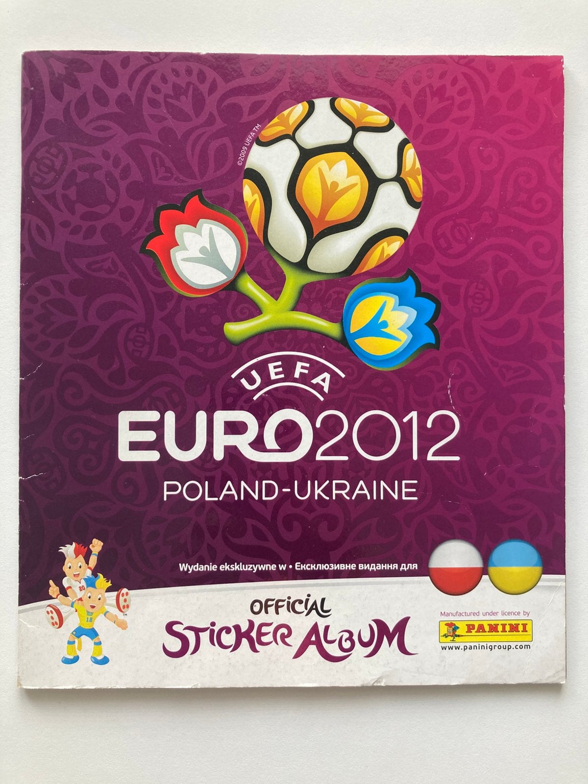 Panini Euro 2012 - Leeg Album, Ophalen of Verzenden