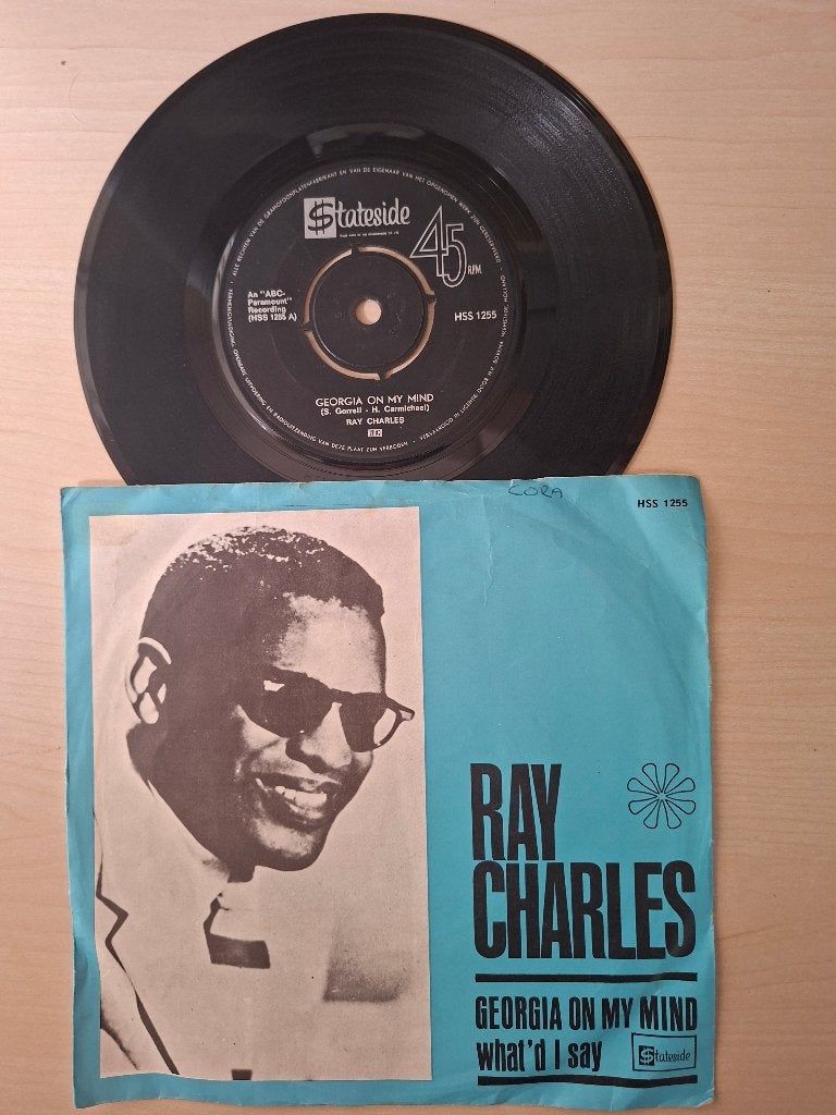 Ray Charles  -Georgia on nmy mind, Ophalen of Verzenden, Gebruikt, Pop