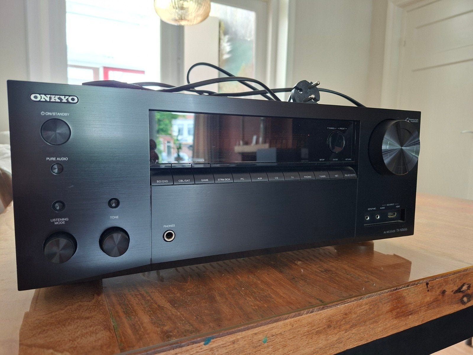 Onkyo Tx Nr 656, Ophalen, Zo goed als nieuw, 120 watt of meer, Onkyo