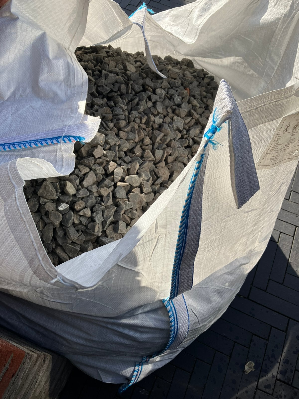 Basalt split antraciet/zwart 16-32mm, Ophalen, Antraciet, Basalt, Split