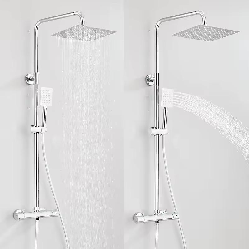Luxe Douchesysteem met Regendouche en Handdouche, Ophalen of Verzenden, Nieuw, Chroom, Douche