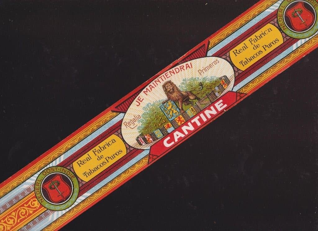 sigarenbanden - etiket - JE MAINTIENDRAI, Ophalen of Verzenden, Zo goed als nieuw, Sigarenbandjes