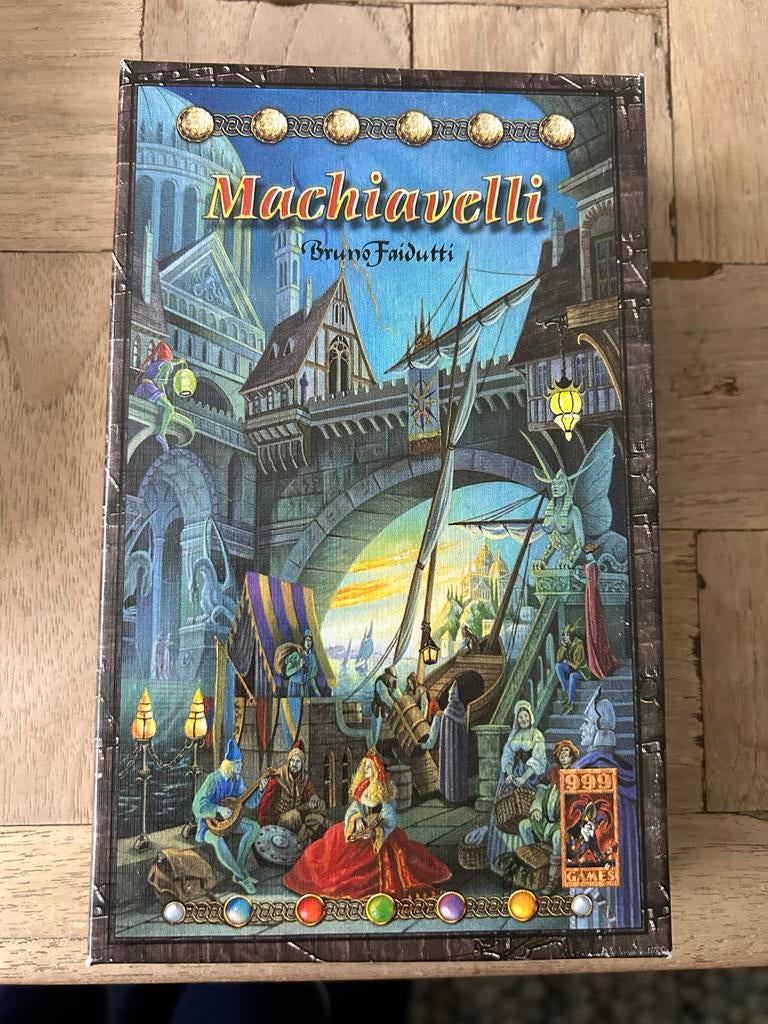 Machiavelli Bordspel - Strategisch kaartspel, Hobby en Vrije tijd, Gezelschapsspellen | Kaartspellen, Ophalen, Zo goed als nieuw