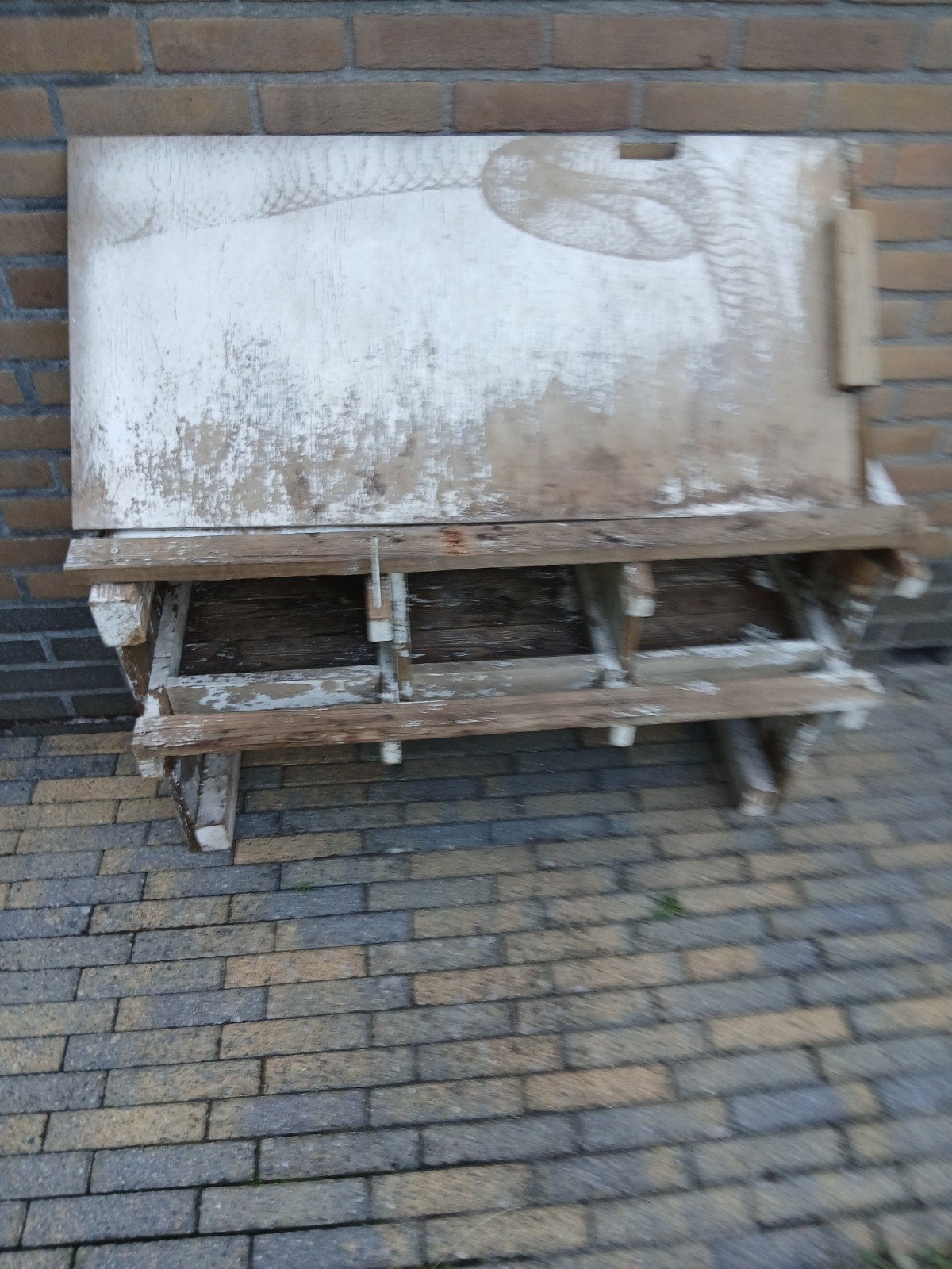 houten legnestkast. GRATIS., Dieren en Toebehoren, Ophalen of Verzenden, Overige typen