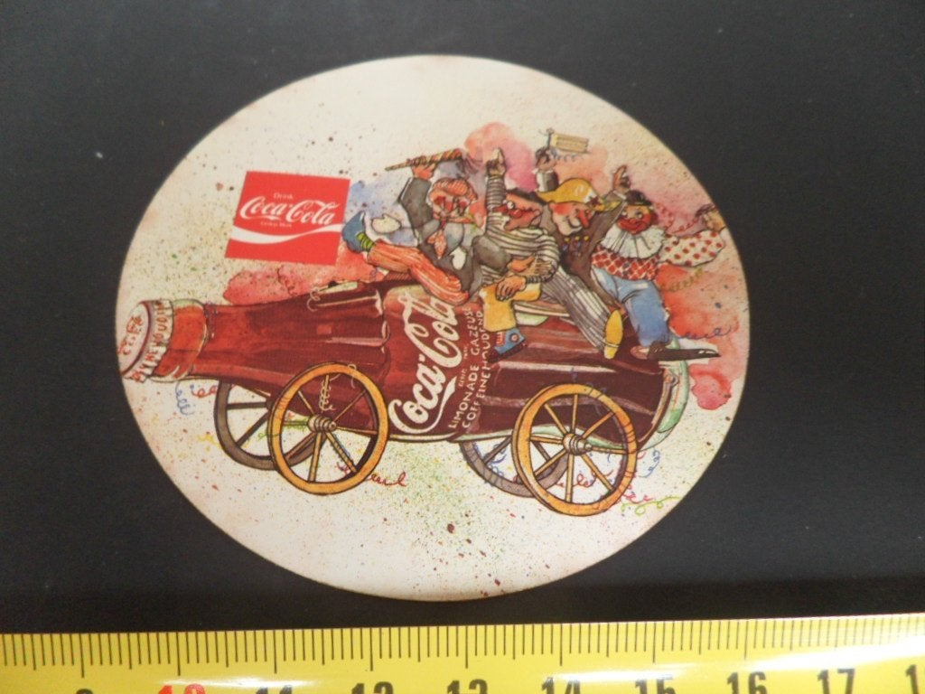 sticker Carnaval Coca Cola, Verzamelen, Ophalen of Verzenden, Zo goed als nieuw