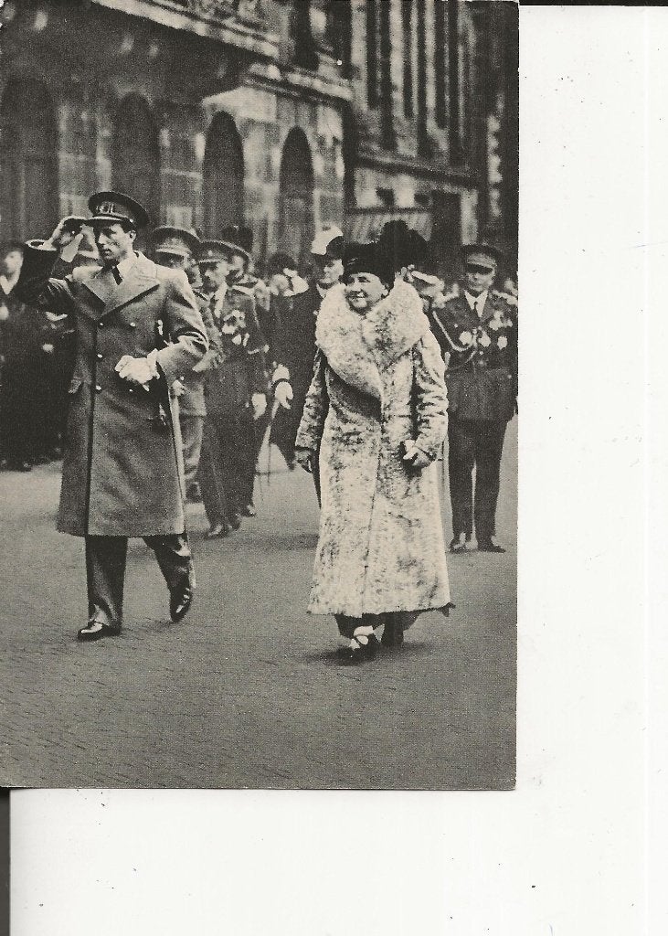 Extra trein Den Haag-Brussel Kon Wilh.& Kon Boudewijn, Ophalen of Verzenden, 1920 tot 1940, Ongelopen, Zuid-Holland
