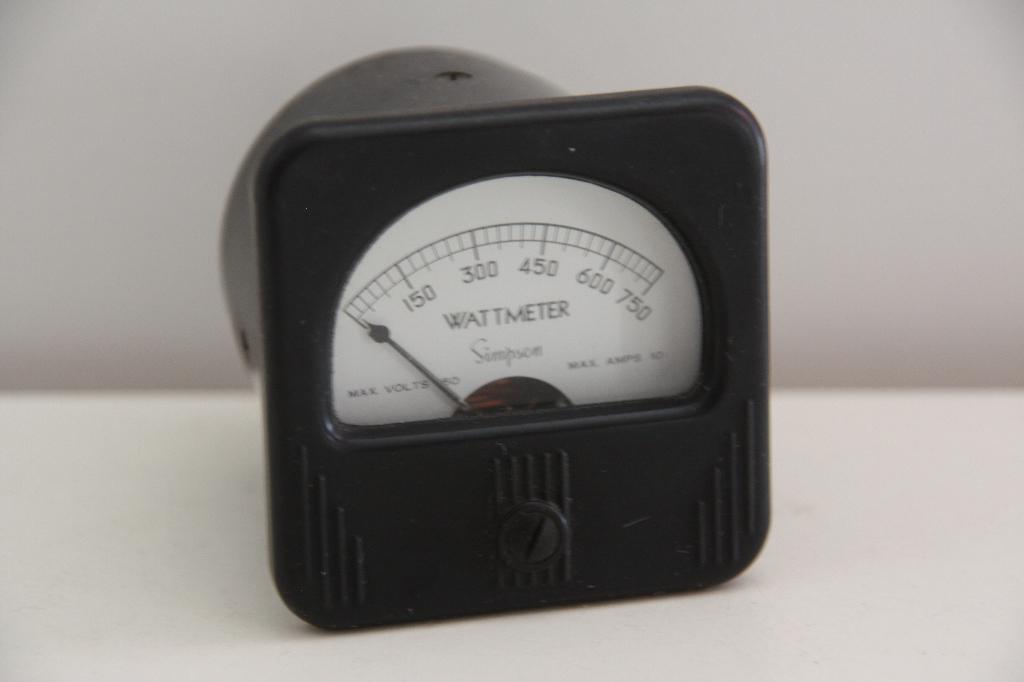 Simpson Analoge Wattmeter Display. Model 2433165, Ophalen of Verzenden
