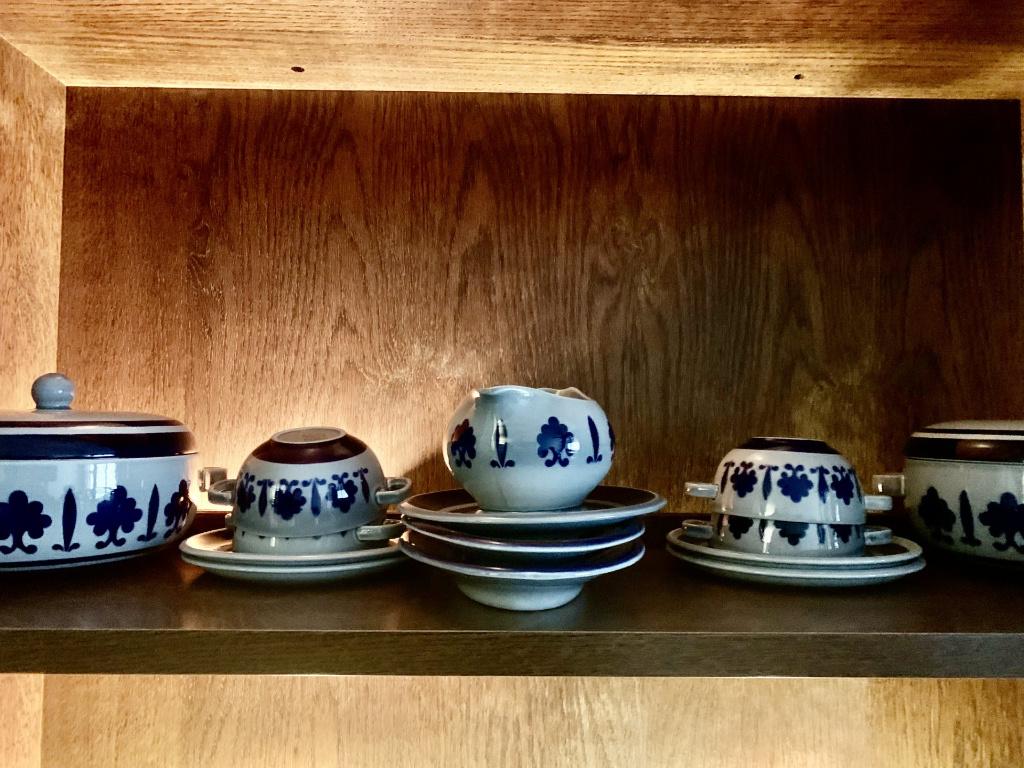 Baltic servies van Boch, Ophalen