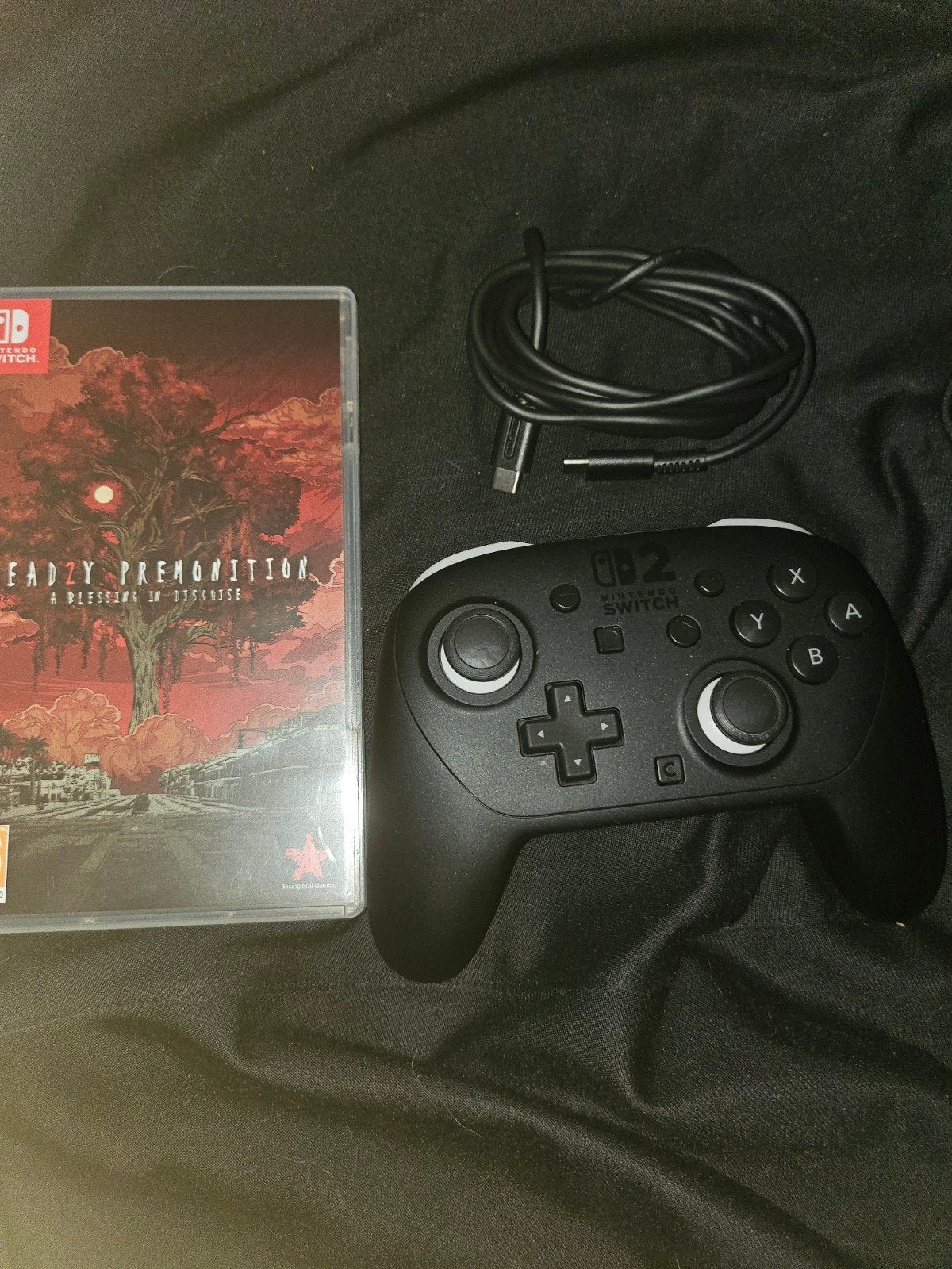 switch2 pro controller&dead2y premonition 70€ samen vaste pr, Ophalen, Nieuw