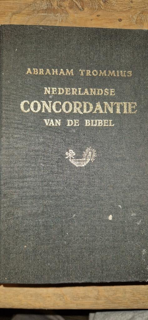 Concordantie, Abraham Trommius, Boeken, Ophalen of Verzenden, Gelezen, Onbekend, Christendom | Protestants