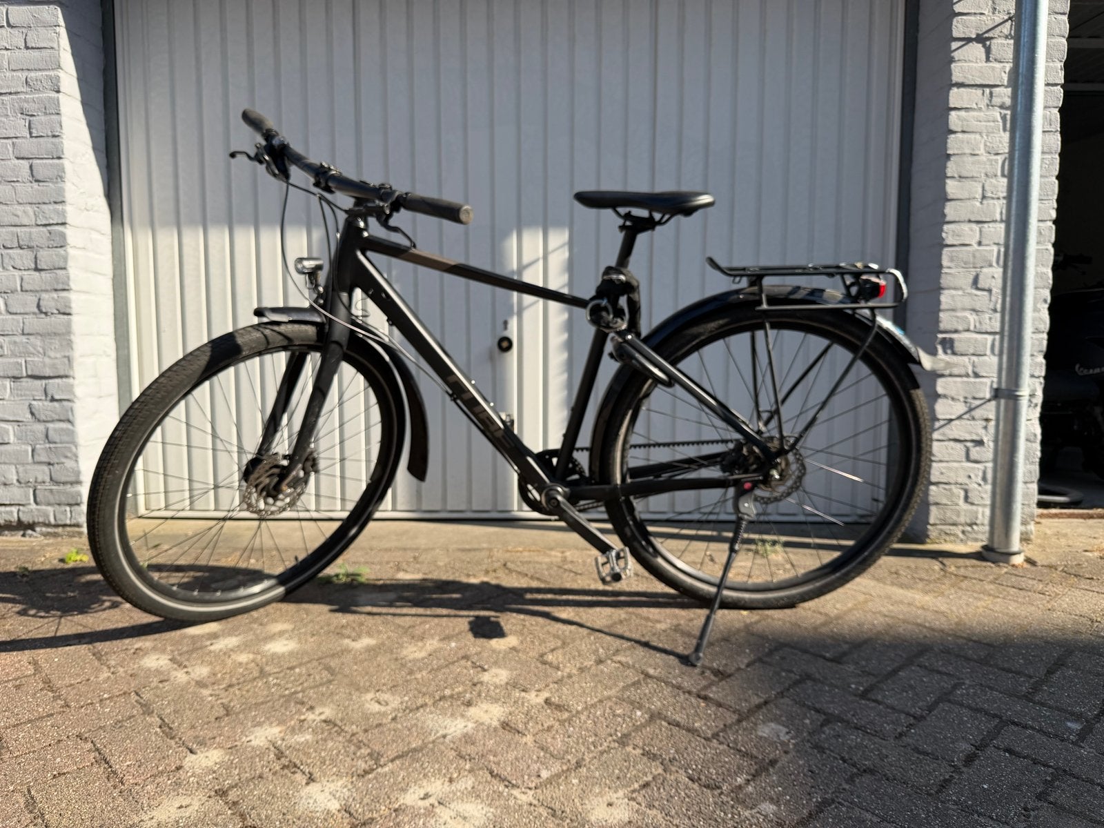 Cube Travel SL Trekking/Stadsfiets - Matzwart, Fietsen en Brommers, Fietsen | Heren | Herenfietsen, Gebruikt, Versnellingen, 49 tot 53 cm