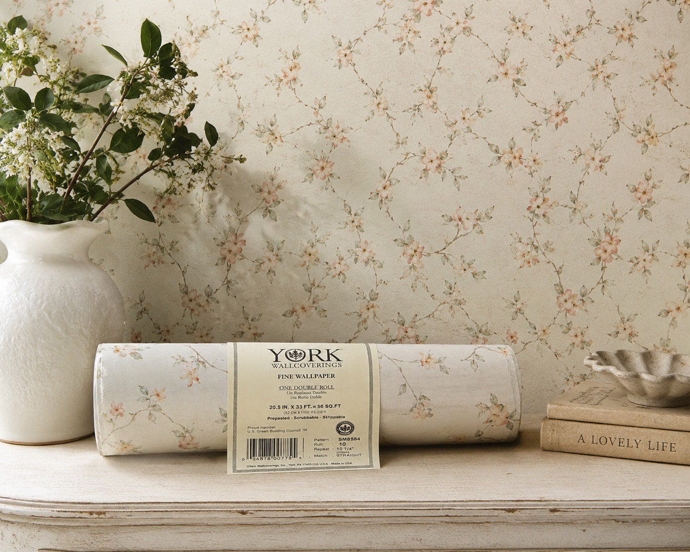York Wallcoverings SM8584  €49 per rol, Verzenden, 75 m² of meer
