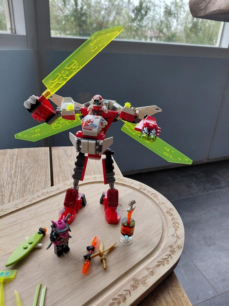 Lego Ninjago Robot met Minifiguren en Accessoires, Kinderen en Baby's, Speelgoed | Duplo en Lego, Ophalen of Verzenden
