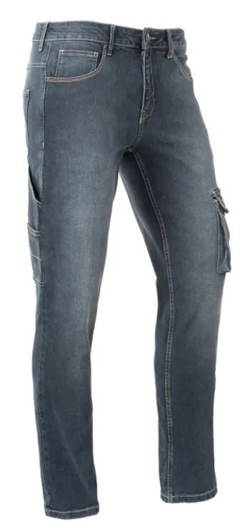 Spijkerbroek werkbroek 38/34, Brams Paris, Blauw, Nieuw, Ophalen of Verzenden