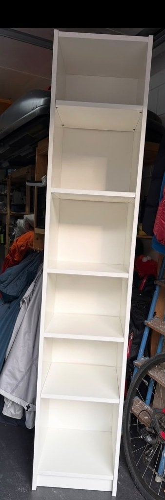 IKEA Hoge Billy kast wit, Ophalen, Met plank(en), Gebruikt, 200 cm of meer