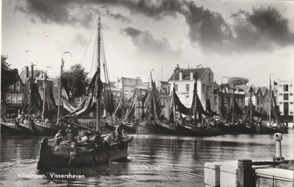 VLISSINGEN Vissershaven, Verzenden, 1960 tot 1980, Ongelopen, Zeeland