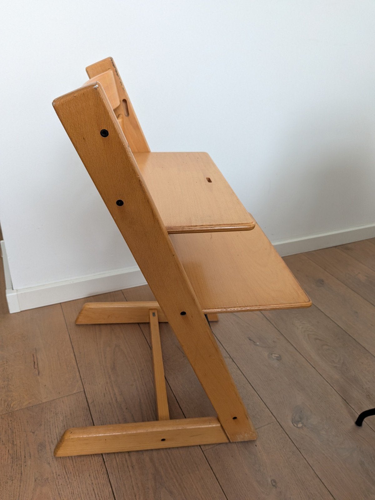 Stokke Tripp Trapp kinderstoel - oud model, verstelbaar, Kinderen en Baby's, Kinderstoelen, Ophalen, Gebruikt, Meegroeistoel, Aanschuifbaar