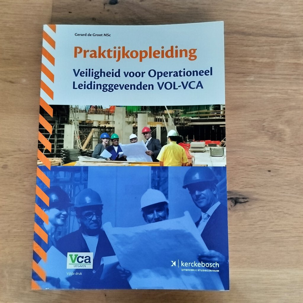 vca-vol boek kerckebosch, Gerard de Groot vijfde druk, nieuw, Gerard de Groot MSc  Kerckebosch, Nieuw, Beta, HBO
