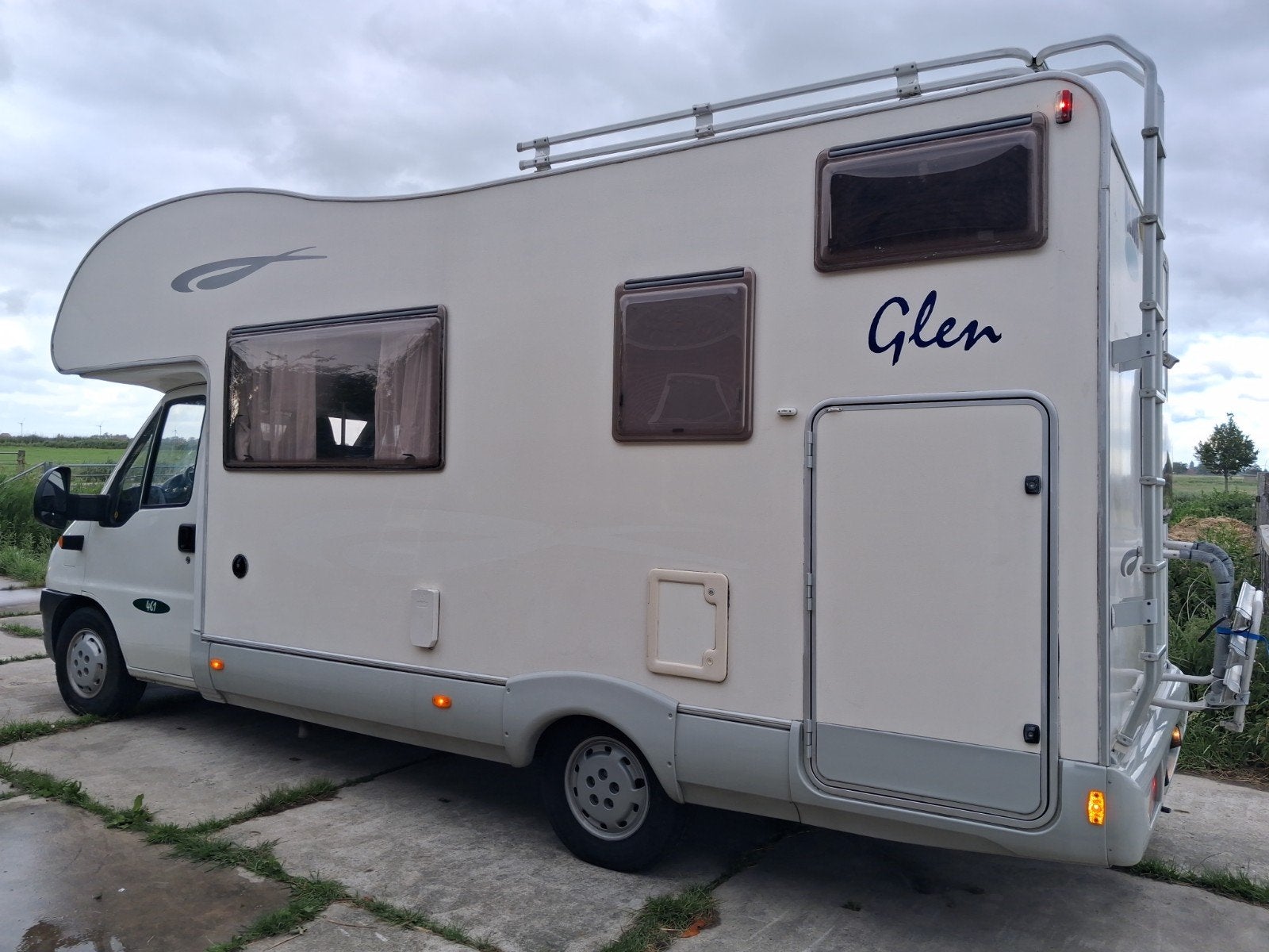 Fiat Mc Louis gezinscamper (2003) - 6 slaapplaatsen, Alkoof, Fiat, Dakluik, Treinzit