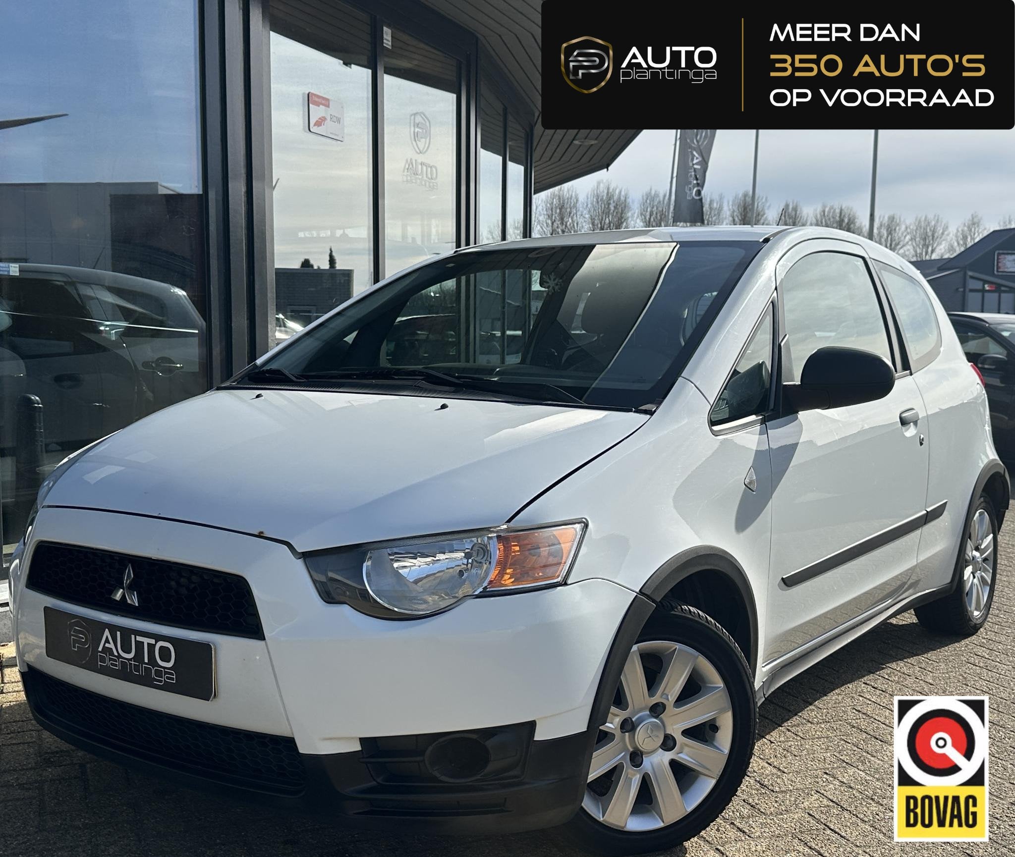 Mitsubishi Colt 1.3 Edition Two 95PK | Airco | Lichtmetalen, Auto's, Mitsubishi, Voorwielaandrijving, Stof, Gebruikt, Bedrijf
