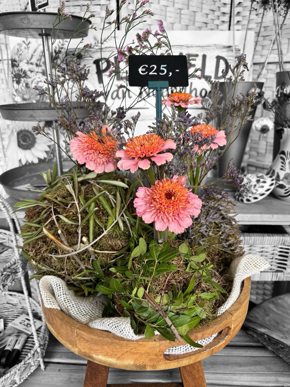 Boeket met bloemen uit de pluktuin, Ophalen, Zomer, Eenjarig, Overige soorten