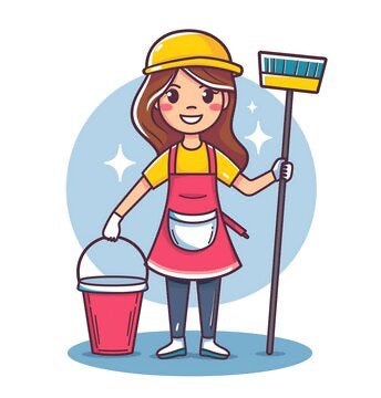 Schoonmaakster / cleaner, Vanaf 10 jaar, Overige vormen