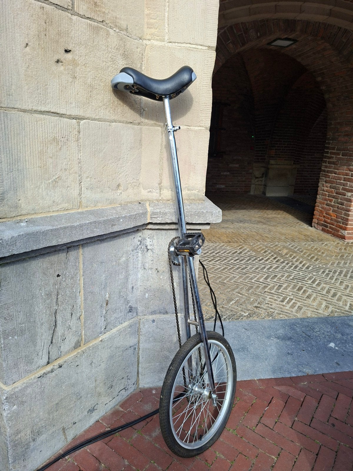 hoge giraf- eenwieler, Ophalen, Zo goed als nieuw