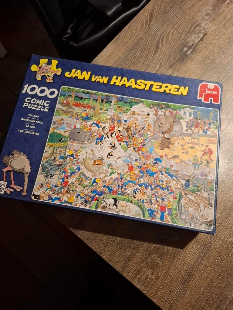 Jan van Haasteren Dierentuin Artis 1000 stukjes, Ophalen of Verzenden