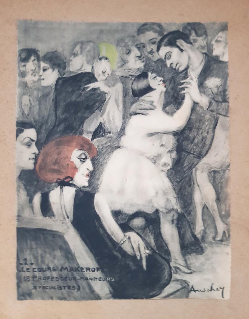 Jean Auscher - Litho's - Art Deco., Ophalen of Verzenden