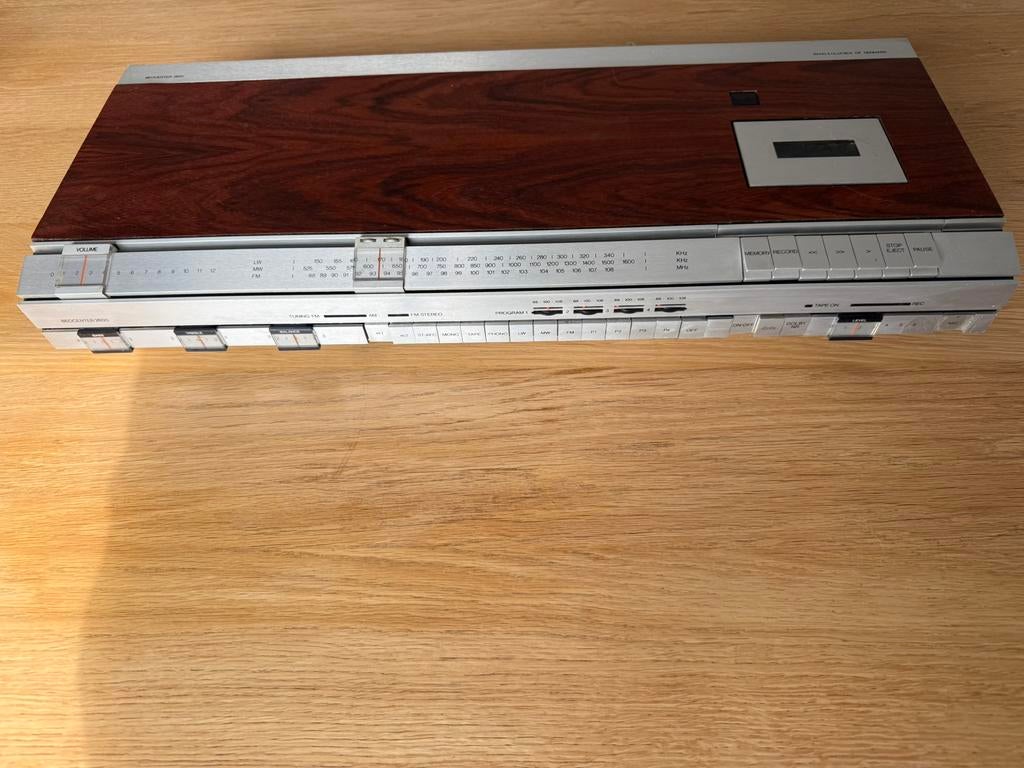 B&O BEOCENTER 2600 WENGÉ FM RADIO-CASSETTEDECK VERSTERKER, Audio, Tv en Foto, Cassettedecks, Ophalen of Verzenden, Enkel, Overige merken
