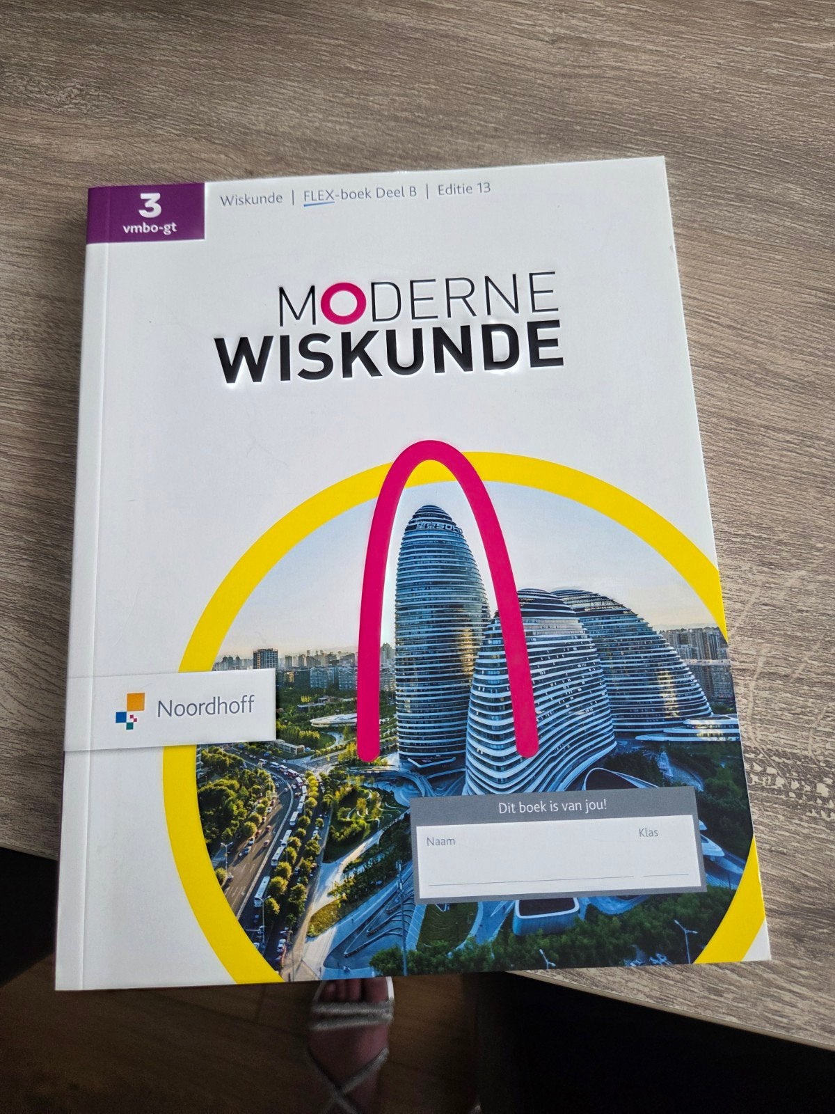 Moderne Wiskunde vmbo-gt deel B editie 13, Wiskunde A, Ophalen of Verzenden, Zo goed als nieuw, Onbekend
