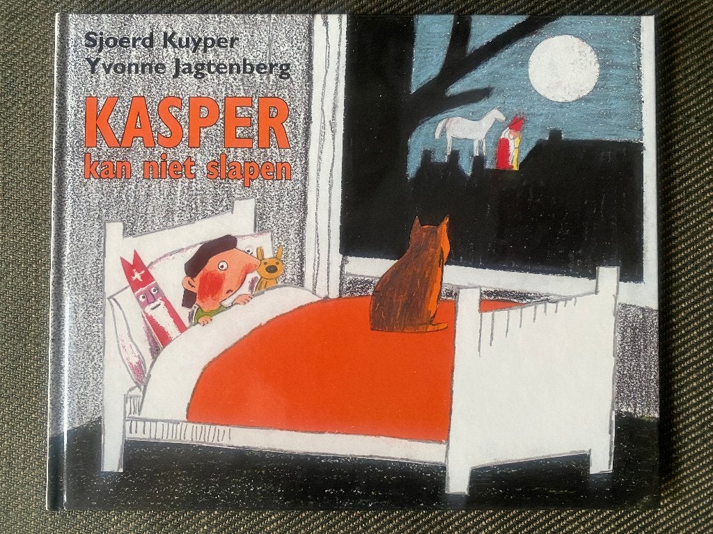 Sjoerd Kuyper - Kasper kan niet slapen. (Hardcover), Ophalen of Verzenden, Zo goed als nieuw, Sjoerd Kuyper, Fictie algemeen