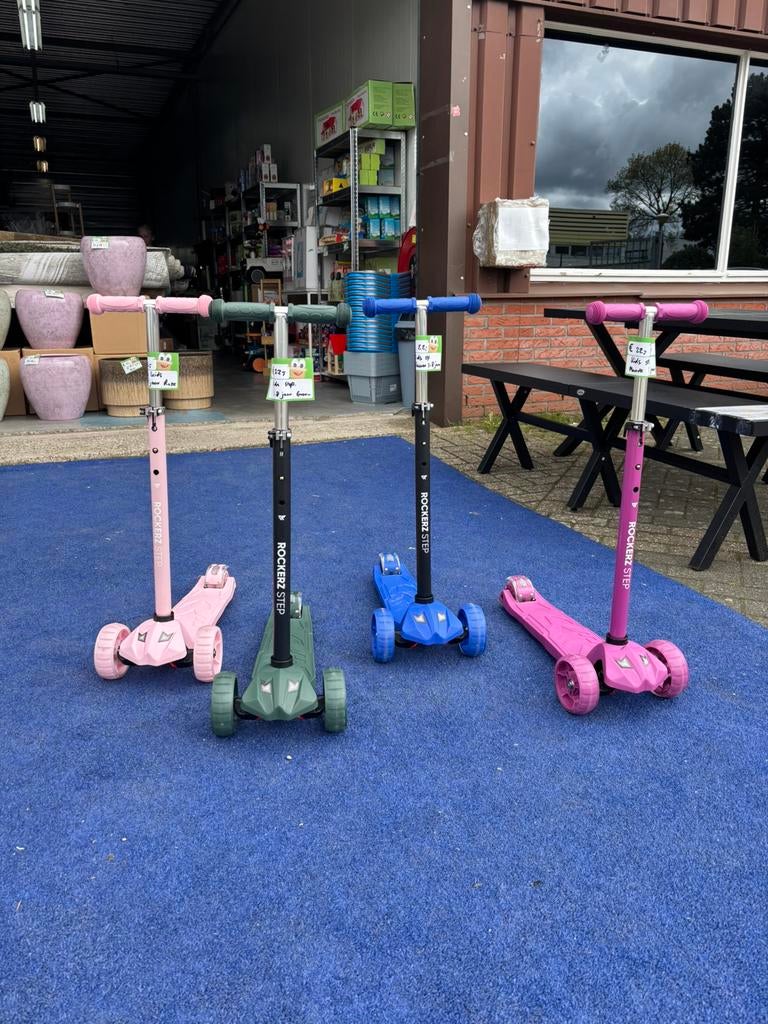 Kinder stepjes voor kinderen van 3 tot 8 jaar nieuw, Fietsen en Brommers, Steps, Rockerz, Nieuw, Ophalen of Verzenden, Nb