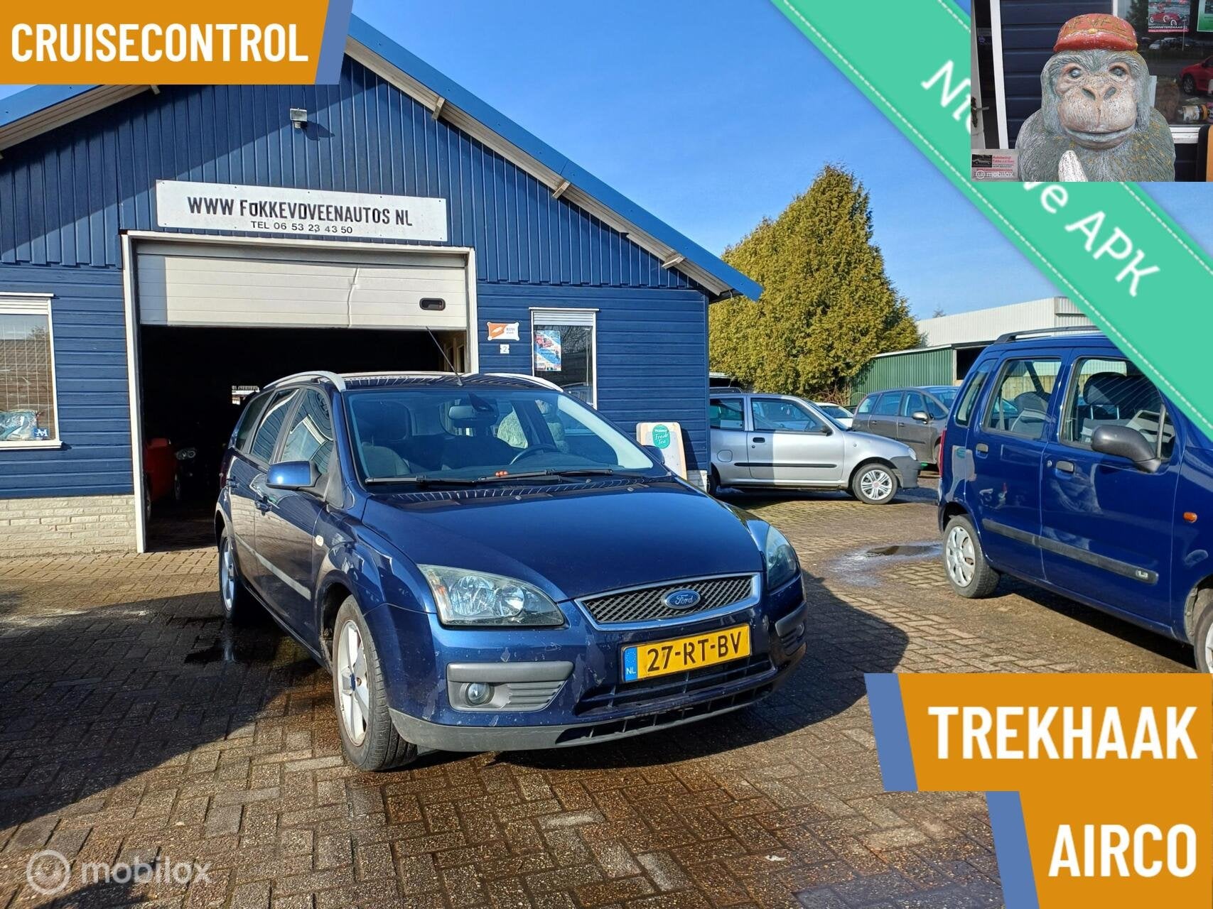 Ford Focus Wagon 1.6-16V Ambiente, 1596 cc, Gebruikt, Emergency brake assist, 4 cilinders