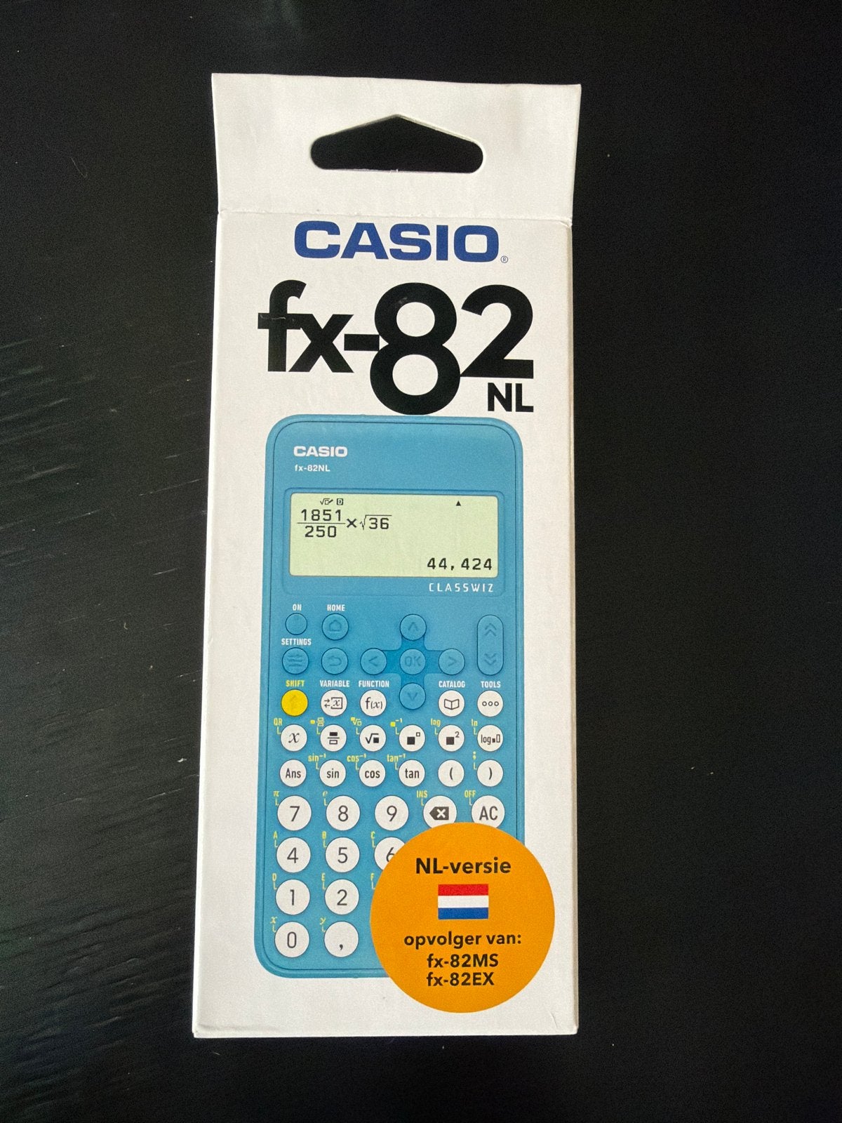 Casio fx-82NL wetenschappelijke rekenmachine examen NIEUW, Ophalen of Verzenden, Nieuw