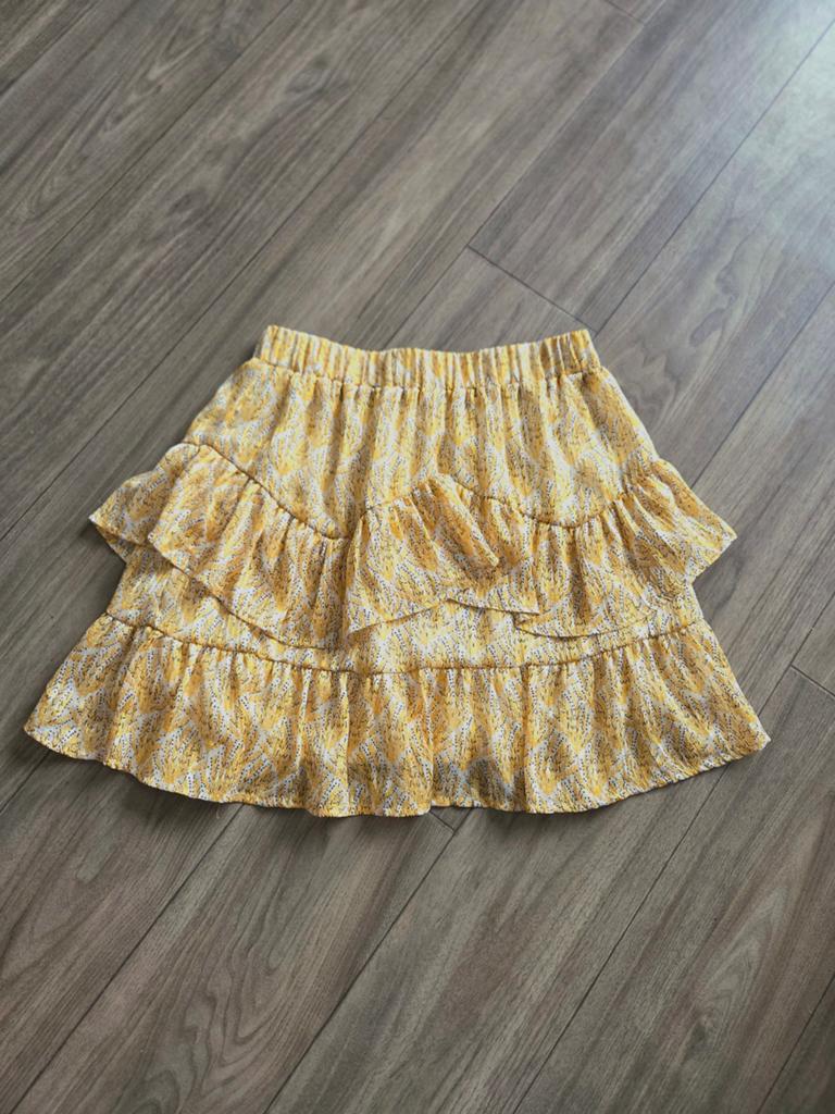 Gele rok van Loavies in maat M (ZGAN), Kleding | Dames, Maat 38/40 (M), Geel, Ophalen of Verzenden, Boven de knie