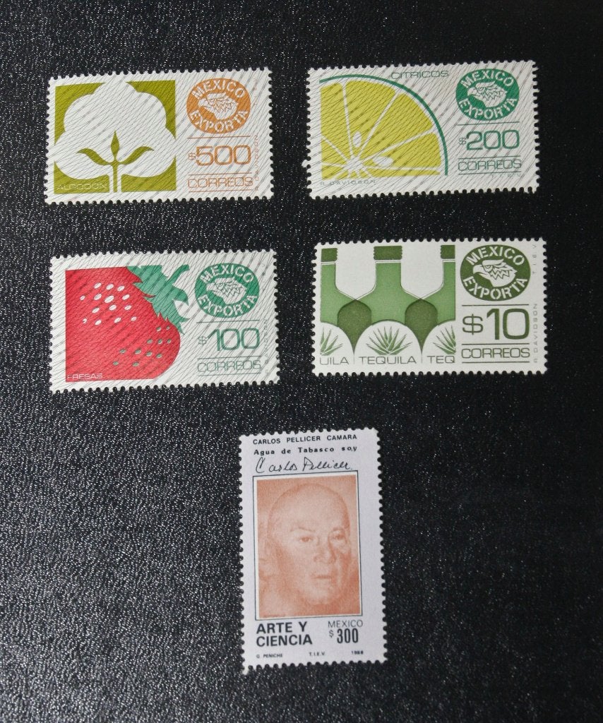 5 Postzegels uit Mexico. Postfris., Ophalen of Verzenden, Postfris, Noord-Amerika