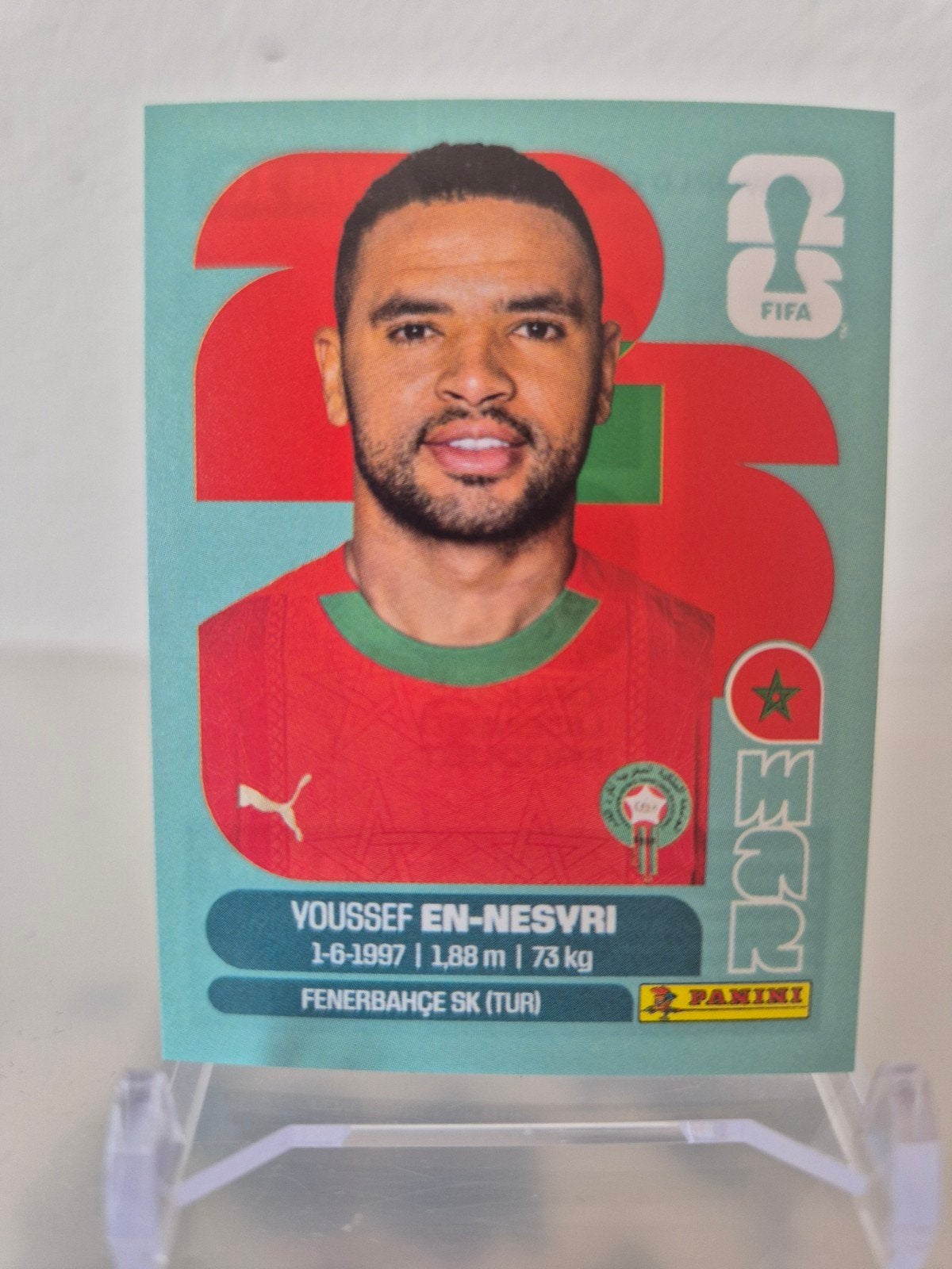 Youssef En-Nesyri Panini FIFA WK 2026 incl verzending, Verzamelen, Ophalen of Verzenden