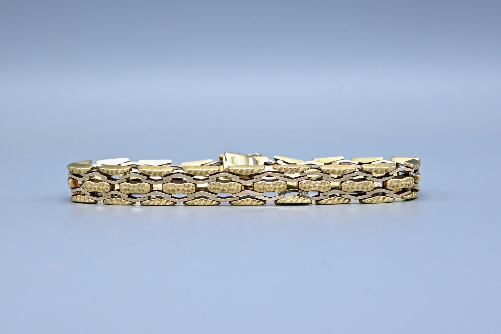 14 kt. geelgouden armband, Ophalen of Verzenden, Zo goed als nieuw, Geel, Goud