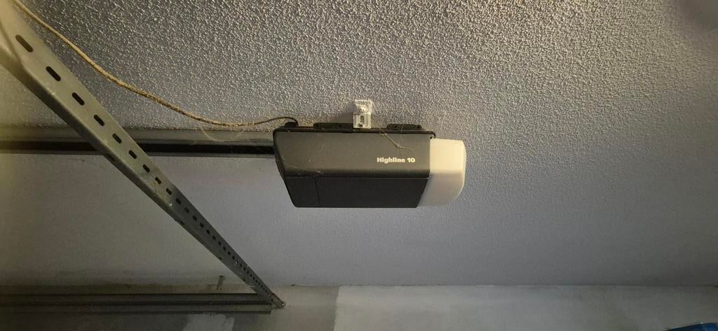 Laatste kans garagedeur met elektrische opener Highline 10, Gebruikt, Garagedeur, Ophalen of Verzenden, 120 cm of meer