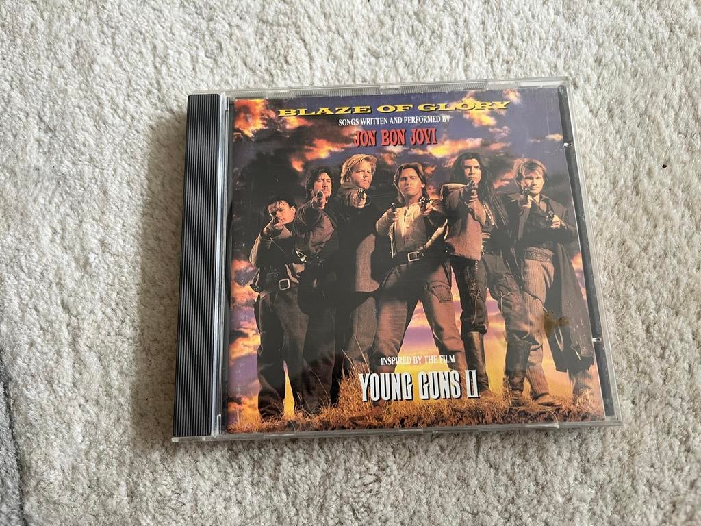 Jon Bon Jovi - Blaze of Glory - CD (Young Guns II Soundtrack, Ophalen of Verzenden, Gebruikt, Poprock